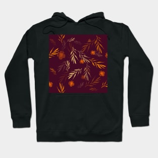 Autumn Floral pattern Hoodie